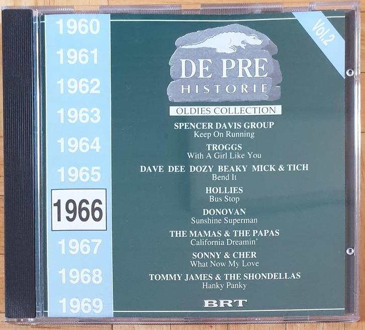 CD De Prehistorie 1966 volume 2, Cd's en Dvd's, Cd's | Verzamelalbums, Zo goed als nieuw, Pop, Ophalen of Verzenden