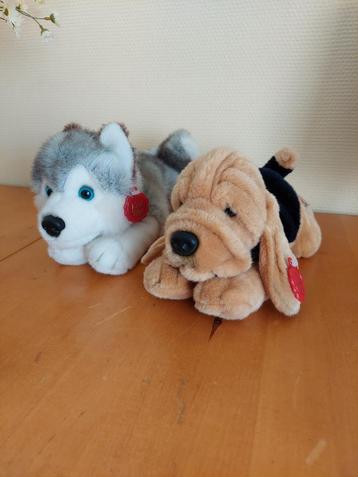 2 Keel Toys pups 30 cm beschikbaar voor biedingen