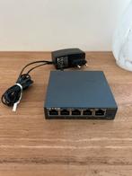TP-LINK switch de bureau 5 ports desktop, Computers en Software, Netwerk switches, Ophalen of Verzenden
