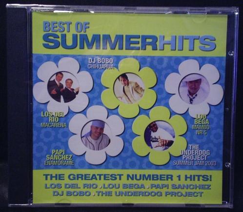 COMPIL 5 titres "Best of Summer" (Los Del Rio, Lou Bega, DJ, CD & DVD, CD | Compilations, Neuf, dans son emballage, Pop, Enlèvement ou Envoi