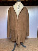Manteau en mouton retourné / shearling vintage, Enlèvement, Comme neuf, Taille 56/58 (XL), Beige