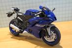 Yamaha YZF-R6 1:12 blue 62201 Welly, Ophalen of Verzenden, Nieuw, 1:9 t/m 1:12, Motor