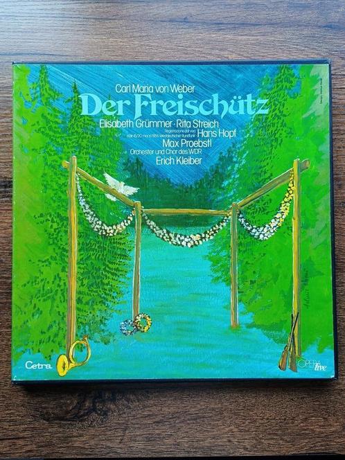 Carl Maria von Weber – Der Freischütz (Kleiber) (3LP box), CD & DVD, Vinyles | Classique, Comme neuf, Opéra ou Opérette, 12 pouces