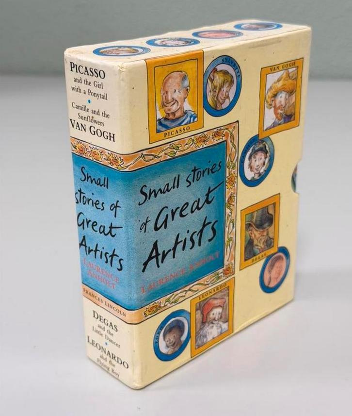 Small Stories of Great Artists - Laurence Anholt 2002 editie, Boeken, Kunst en Cultuur | Beeldend, Zo goed als nieuw, Schilder- en Tekenkunst