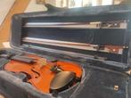 Viool te koop met koffer en 2 bogen, Muziek en Instrumenten, Strijkinstrumenten | Violen en Altviolen, Ophalen, Viool, Zo goed als nieuw