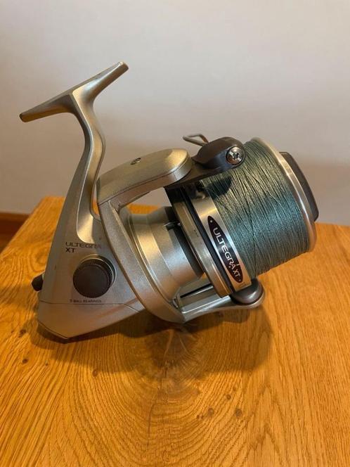 Shimano Ultegra 10000 XT  (drie stuks) in goede staat, Watersport en Boten, Hengelsport | Karpervissen, Gebruikt, Overige typen