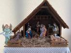 Prachtige kerststal met beelden, Ophalen, Zo goed als nieuw