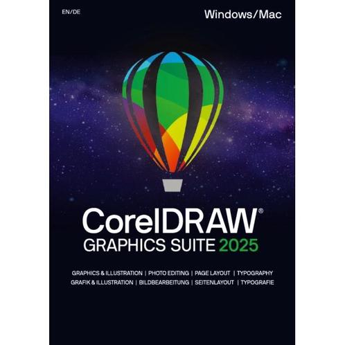 Coreldraw graphics suite 2025 officiële versie met licentie, Computers en Software, Ontwerp- en Bewerkingssoftware, Ophalen of Verzenden