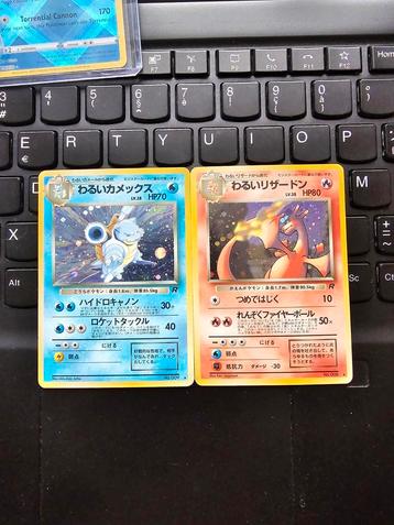 Dark Charizard & Dark Blastoise