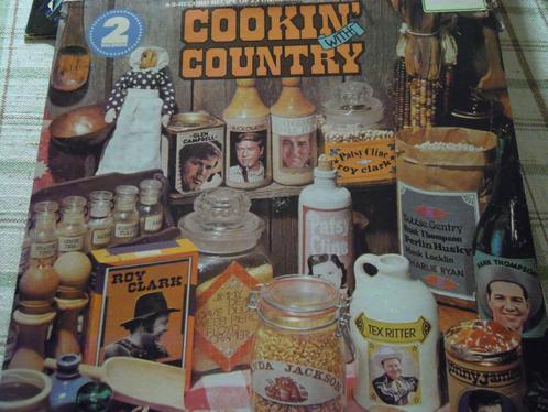 Cookin' with Country 2 lp's, Cd's en Dvd's, Vinyl | Country en Western, Zo goed als nieuw, Ophalen of Verzenden
