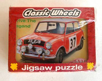 Mini Cooper S 1964 Rally Monte Carlo puzzel.   beschikbaar voor biedingen