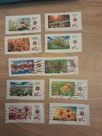 Postzegels B-post 2022 (bloemen), Affranchi, Envoi, Oblitéré
