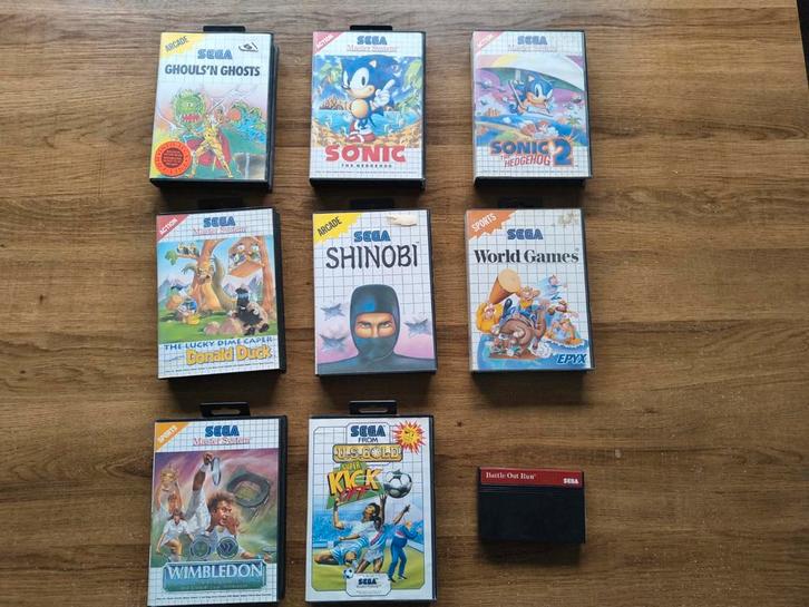 Sega master system games, Games en Spelcomputers, Games | Sega, Gebruikt, Master System, Ophalen