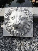 lion , fronton face en pierre bleu d une fontaine !, Jardin & Terrasse, Pierre, Fontaine, Enlèvement ou Envoi, Neuf