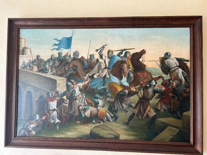 schilderij, Antiek en Kunst, Kunst | Schilderijen | Klassiek, Ophalen