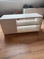 Salontafel op wielen Ikea VIHALS, Huis en Inrichting, Tafels | Salontafels, Ophalen, Minder dan 50 cm, Gebruikt, 150 tot 200 cm