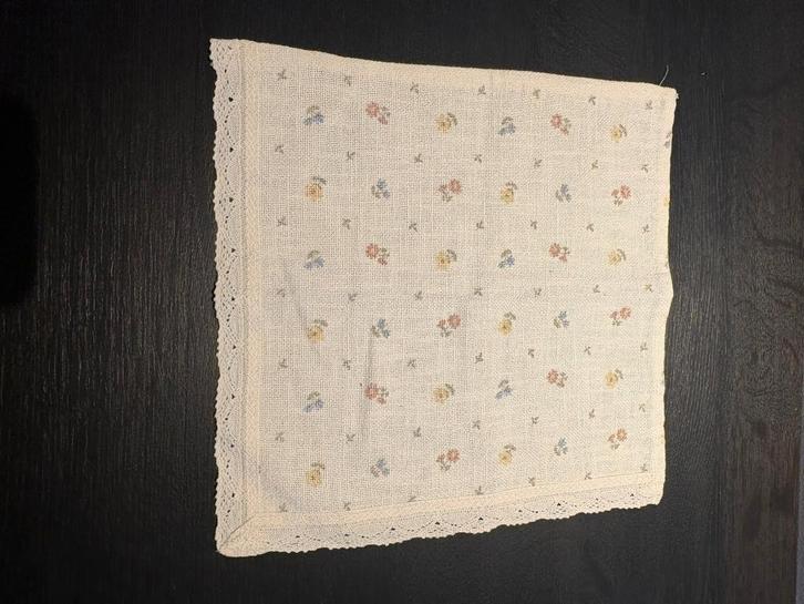 Hand gestikt linnen, Antiquités & Art, Tapis & Textile, Enlèvement