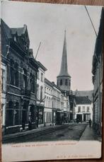 Postkaart TIELT Thielt RUE DE COURTRAI KORTRIJK STRAAT, Verzamelen, Ophalen of Verzenden