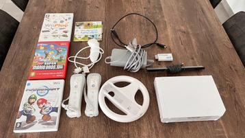 nintendo wii, Enlèvement ou Envoi, Utilisé, Avec 3 manettes ou plus, Avec jeux