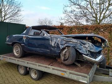 Mercedes SL W107 R107 grote zolder garage opruiming alles mo beschikbaar voor biedingen