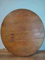 Mooie antieke ronde eettafel, Ophalen, Gebruikt