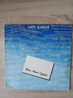 Marc-Henri Cykiert Carte Blanche LP 1985 België, Cd's en Dvd's, Ophalen of Verzenden, Gebruikt, 12 inch