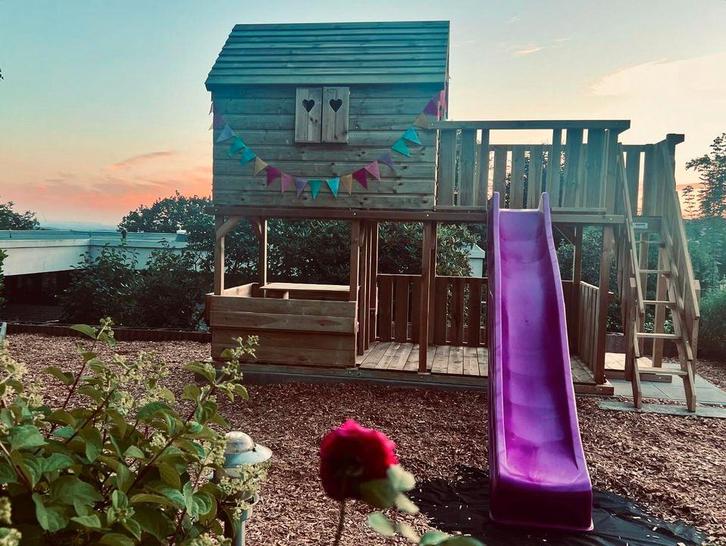 Groot assortiment Houten Speeltoestellen | Torens & Schommel, Enfants & Bébés, Jouets | Extérieur | Jeu d'action, Neuf, Enlèvement