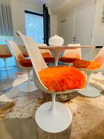 Table et chaises vintage, 100 à 150 cm, Space age design mid century modern vintage retro, Cinq personnes ou plus, Rond