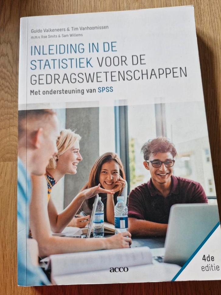 Inleiding in de statistiek voor de gedragswetenschappen, Boeken, Psychologie, Gelezen, Ophalen of Verzenden