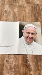 Bidprentje Duitstalig Paus Franciscus, Verzamelen, Bidprentjes en Rouwkaarten, Verzenden, Bidprentje