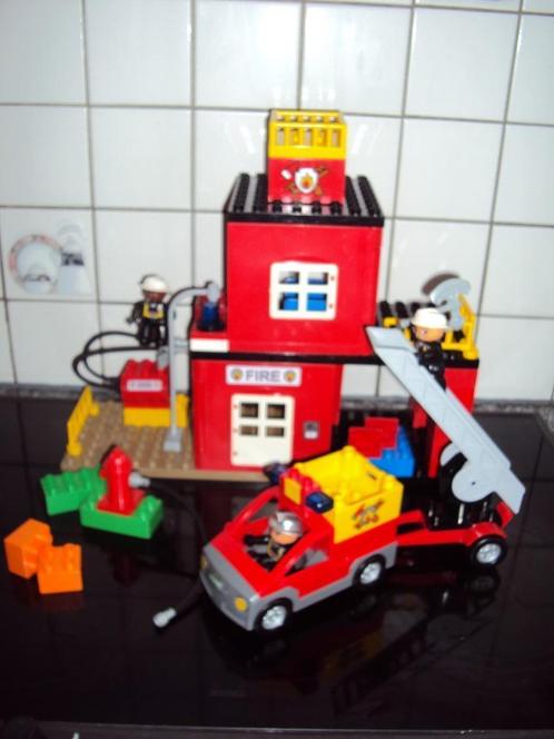 duplo, grote brandweer kazerne, met brandweerauto's..., Enfants & Bébés, Jouets | Duplo & Lego, Duplo, Enlèvement ou Envoi
