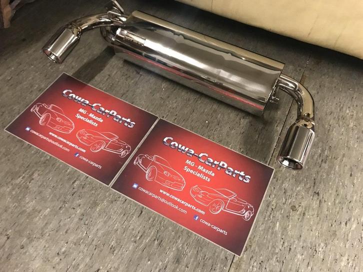 mg f mk2 mgf mg tf mgtf polished trevor taylor mk 9 alleen c, Auto-onderdelen, Uitlaatsystemen, Nieuw, Ophalen of Verzenden