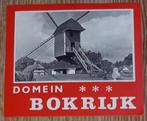 Vintage sticker Domein Bokrijk retro autocollant Genk, Collections, Comme neuf, Autres types, Enlèvement ou Envoi