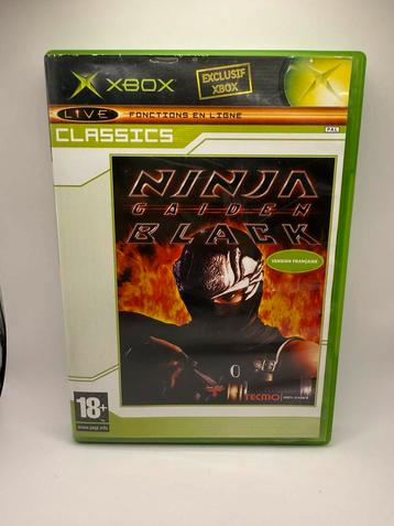 Ninja Gaiden Black Xbox OG Microsoft Game - PAL FR beschikbaar voor biedingen