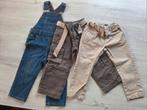 Lot 2 pantalons +1 salopette T86, Enlèvement, Comme neuf, Taille 98