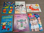 Kleurboekjes, spelletjesboekjes,... Alles samen voor €1, Hobby en Vrije tijd, Tekenen, Ophalen, Gebruikt