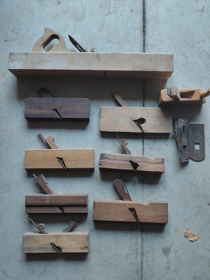 Rabots anciens, Antiquités & Art, Antiquités | Outils & Instruments, Enlèvement ou Envoi