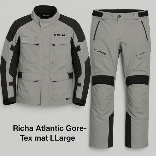 Atlantic gore tex motorbroek en vest, Motoren, Kleding | Motorkleding, Broek | leer, Ophalen of Verzenden