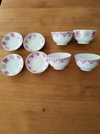Set Bols + petites assiettes service thé chinois, Huis en Inrichting, Keuken | Servies, Ophalen, Zo goed als nieuw
