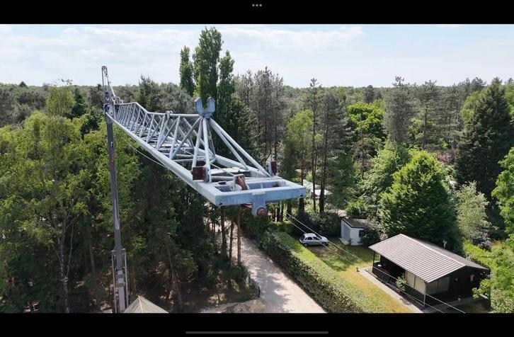 Bouwkraan Vicario  Te koop/ Te Huur, Bricolage & Construction, Métaux, Utilisé, Fer, Enlèvement