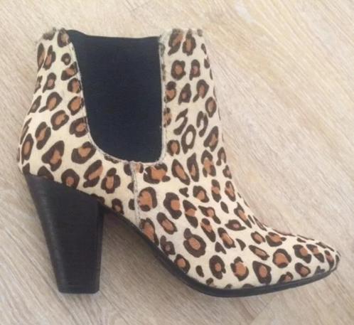 NIEUW! SPM Dames enkellaarsjes luipaard print maat 38, Kleding | Dames, Schoenen, Nieuw, Lage of Enkellaarzen, Bruin, Ophalen of Verzenden