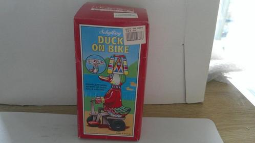blikken eend op driewieler, Antiek en Kunst, Antiek | Speelgoed, Ophalen of Verzenden