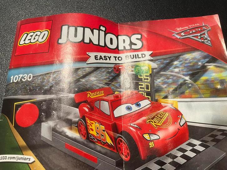LEGO Juniors Bliksem McQueen snelle lanceerder (10730) set, Kinderen en Baby's, Speelgoed | Bouwstenen, Ophalen