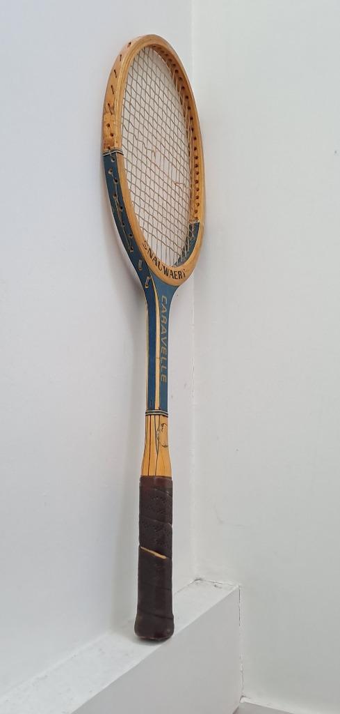Raquette De Tennis En Bois Caravelle Snauwaert - Vintage - Bel état