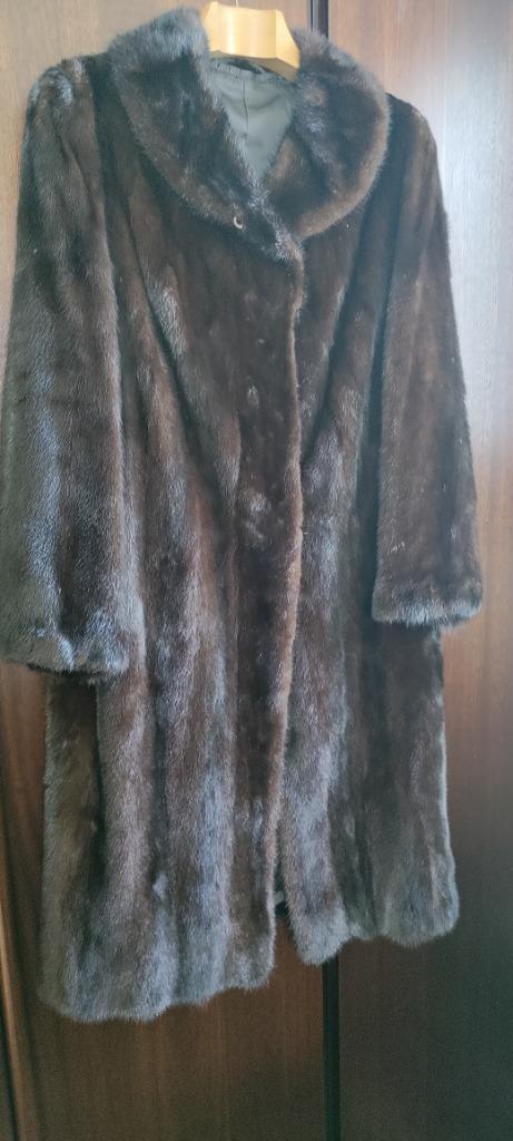 mantel in nerts, Kleding | Dames, Jassen | Winter, Zo goed als nieuw, Maat 38/40 (M), Bruin, Ophalen