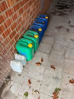 5 grote jerrycans en 2 kleintjes., Minder dan 75 liter, Ophalen, Gebruikt, Kunststof