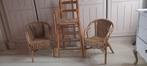 3 retro kinderstoeltjes. 2 in riet, Ophalen
