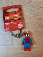 Lego marvel superheroes spiderman minifig keychain, Ophalen of Verzenden, Nieuw, Lego