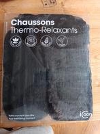 Chaussons thermo relaxants 25 cm de long, Vêtements | Femmes, Chaussures, Enlèvement ou Envoi, Neuf, Noir, Pantoufles