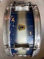 1959 Ludwig vintage snare - transition badge - blue and silv, Muziek en Instrumenten, Ophalen of Verzenden, Gebruikt, Ludwig